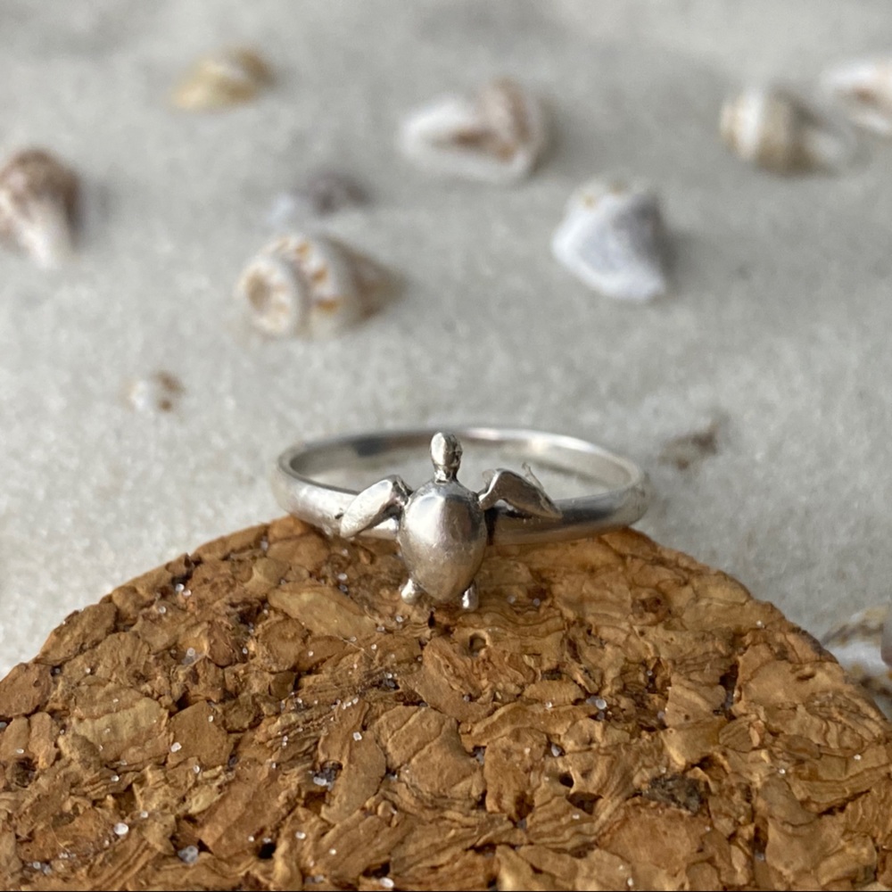 Hawaiian Honu Sea Turtle Ring